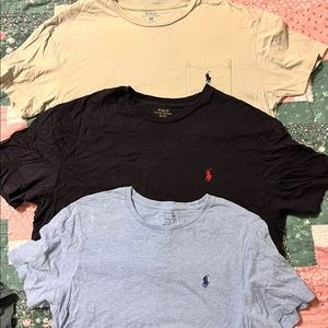 3 Mens Ralph Lauren Polo Tees